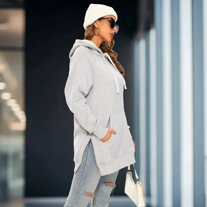 CozyChic Hooded Comfort Dress