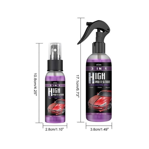 3 in 1 Ceramic Car Coating Spray（30% OFF）